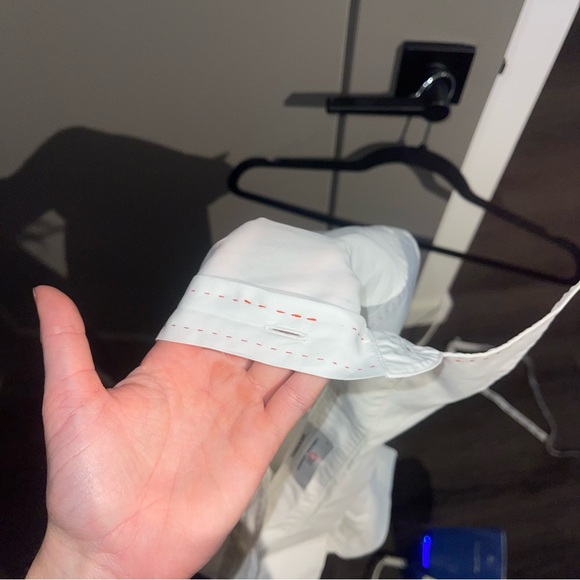 Carolina Herrera Cotton Basic White Classic Button Up Long Sleeve Shirt - Picture 11 of 14